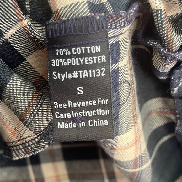 Edge Navy Plaid Jacket with Cream Stripes - Picture 3 of 7